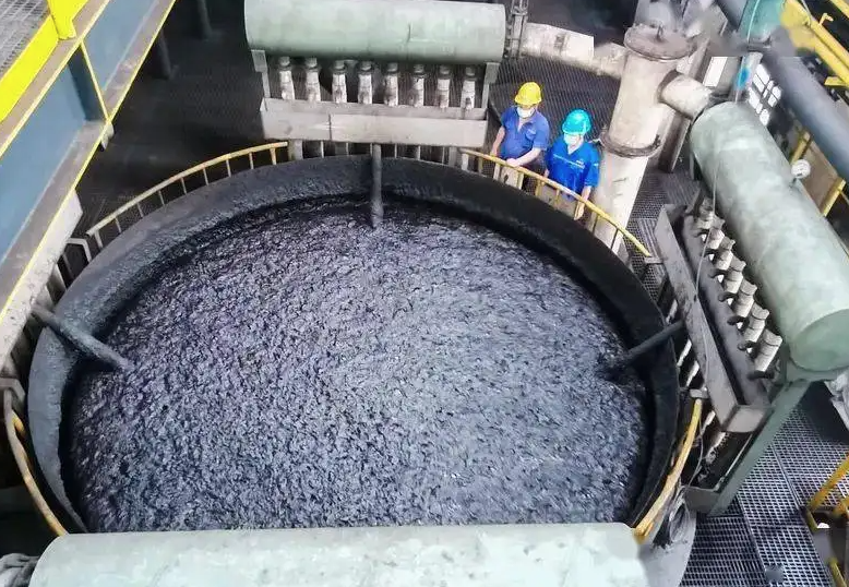 (圖:洗煤廠泡沫池)